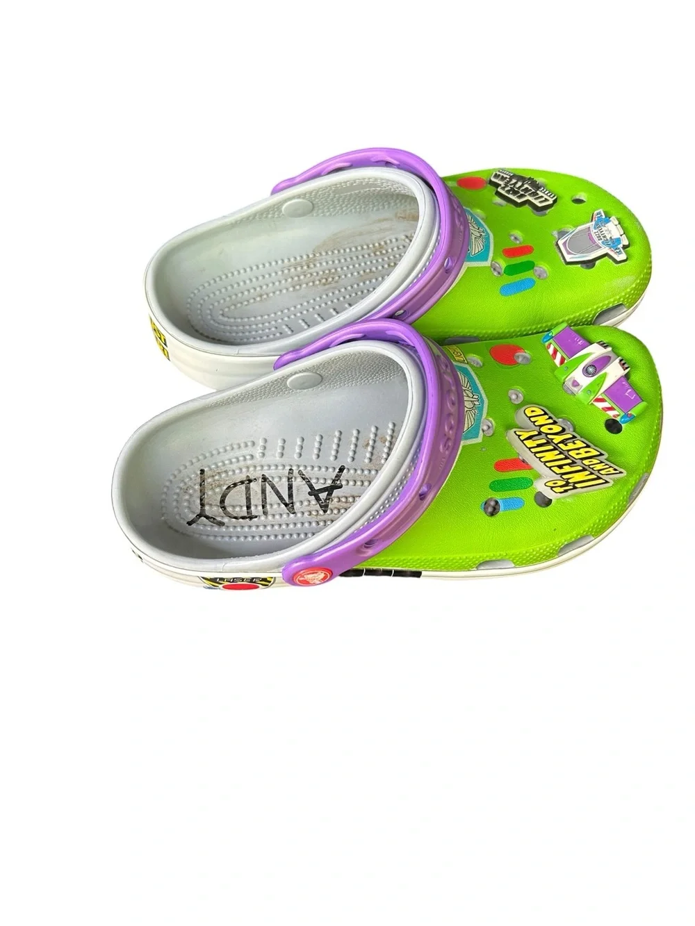 Crocs Toy Story‎ Unisex Woody Classic Clog Multicolor Sz US 5 Youth Disney